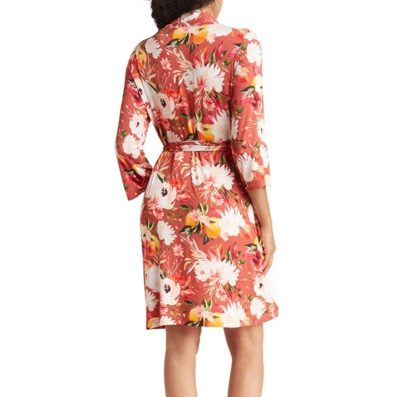 NIB Posh Peanut Julieta Maternity Robe, Leonora, S/M (0-6) - Picture 6 of 7